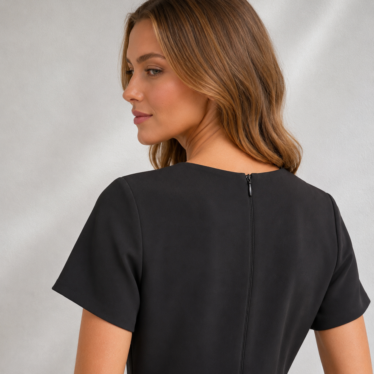 Robe Femme River Woods Noire à Volants