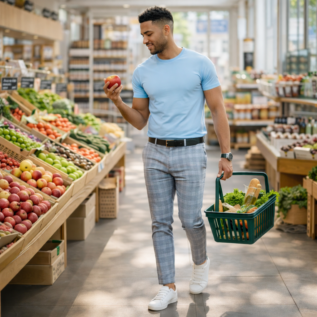 Pantalon chino homme décontracté