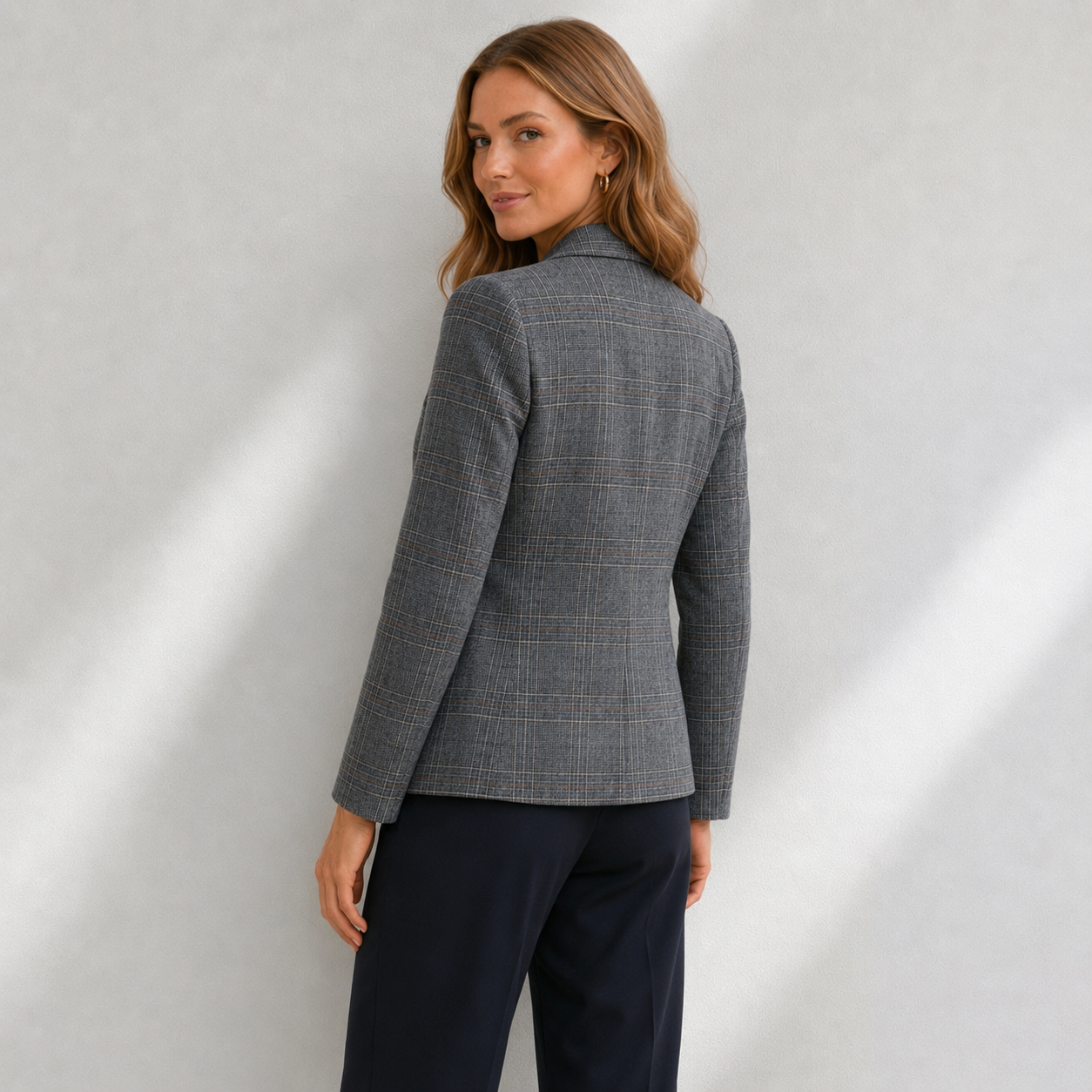 Blazer River Woods à carreaux – Taille 38 – Neuf avec étiquette