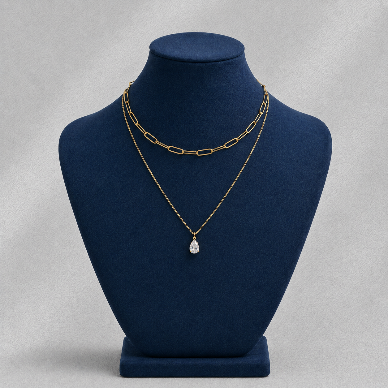 Collier Goutte & Perles