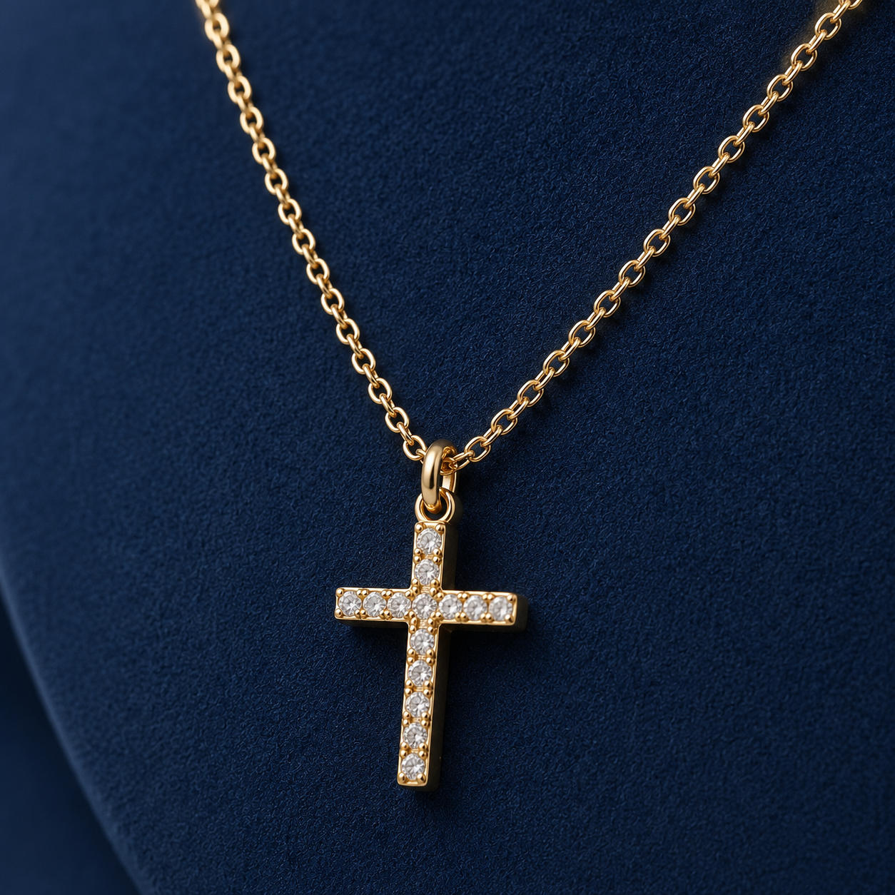 Collier Pendentif Croix