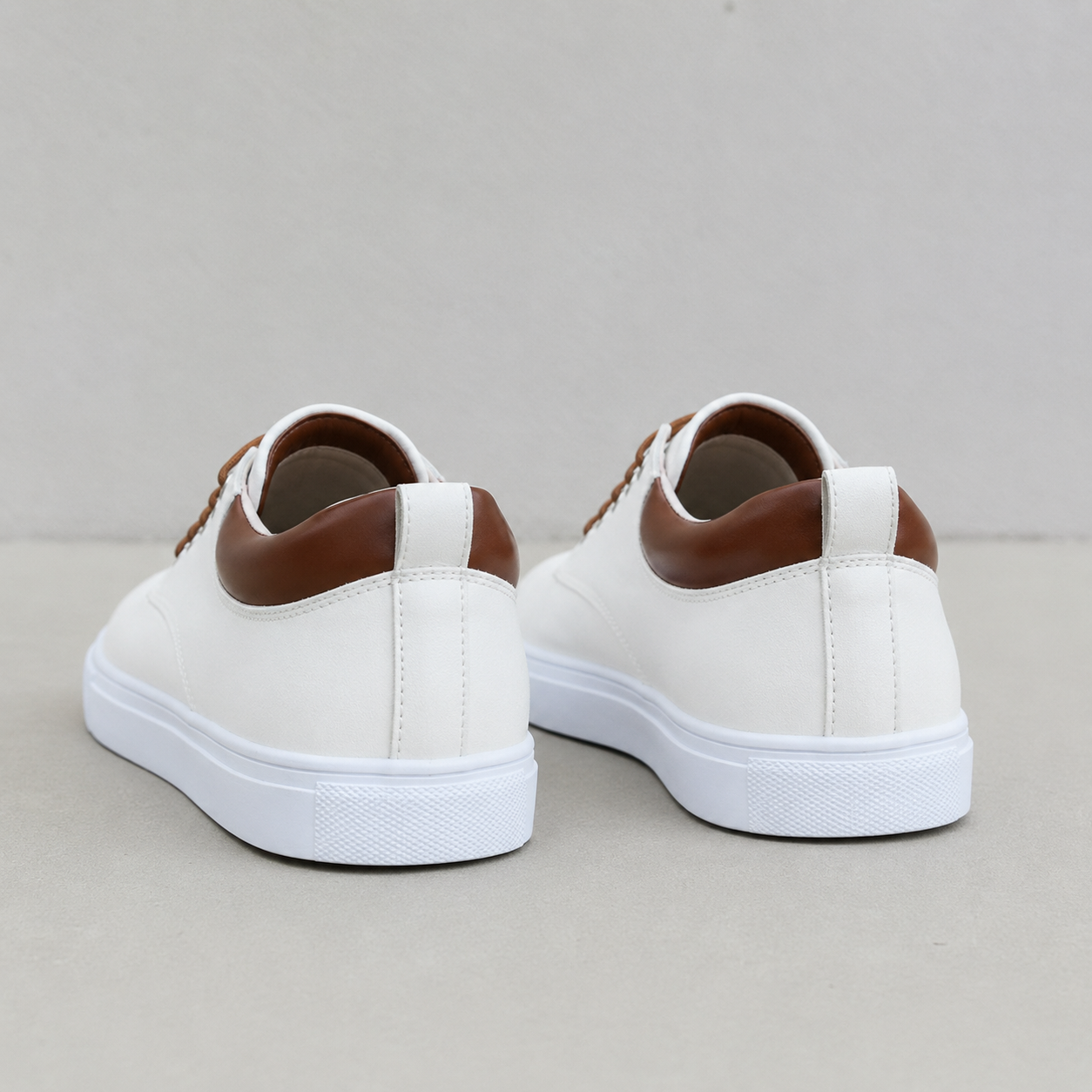 Baskets Homme en Toile Basses | Semelle Blanche