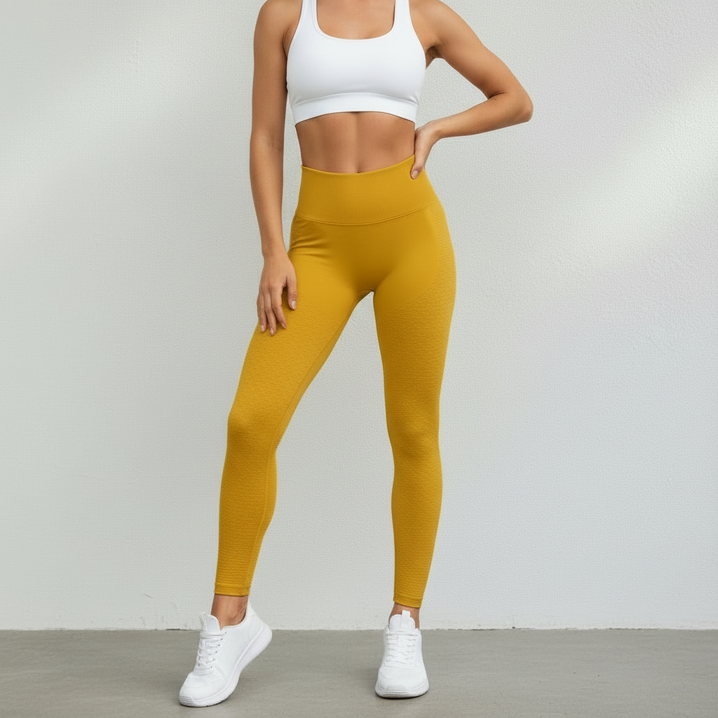 Legging Femme Taille Haute Sans Couture Scrunch
