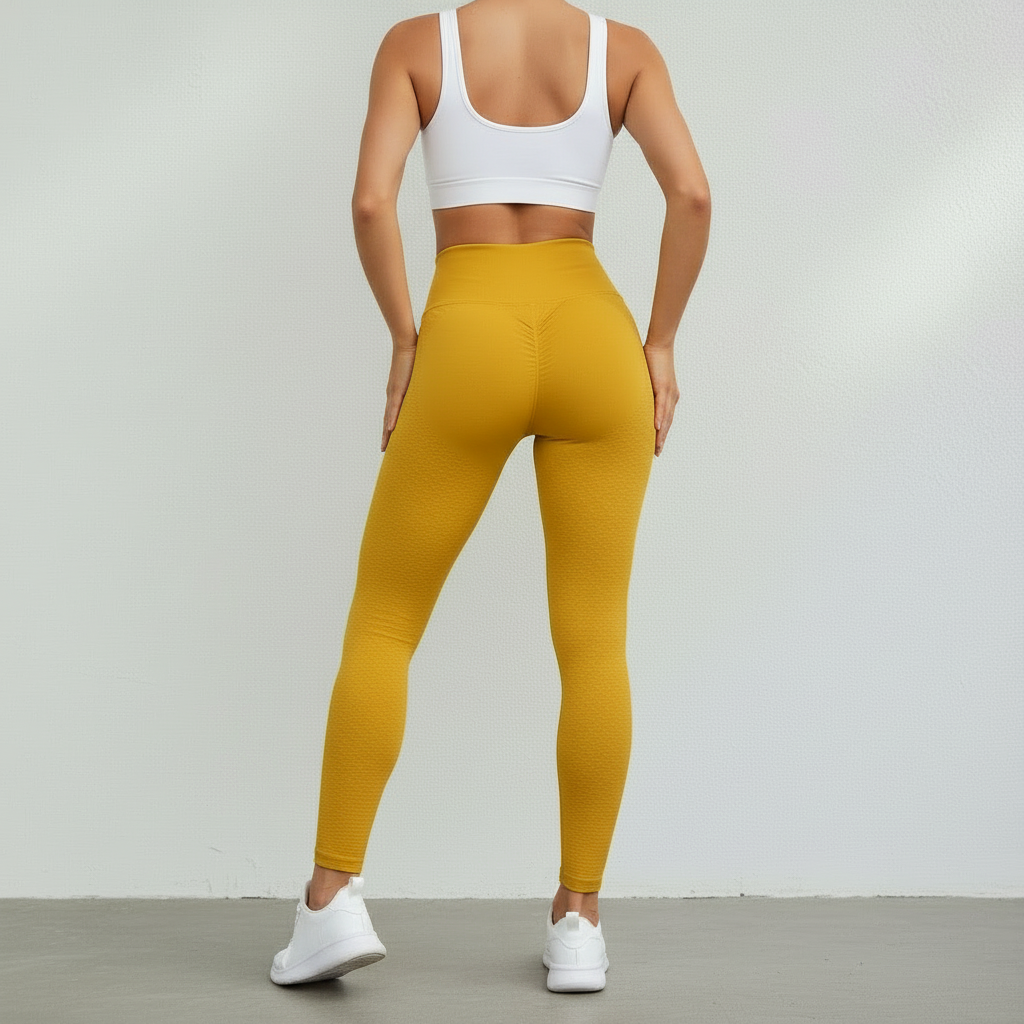 Legging Femme Taille Haute Sans Couture Scrunch