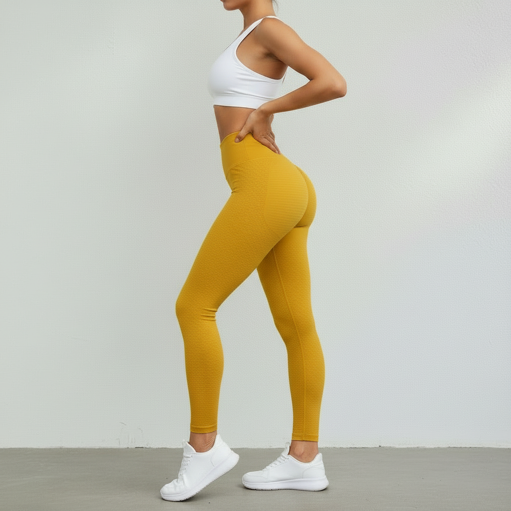 Legging Femme Taille Haute Sans Couture Scrunch