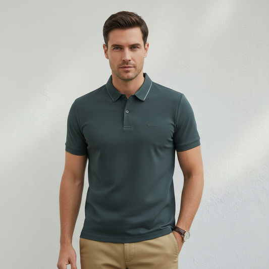 Polo Homme Manches Courtes Respirant