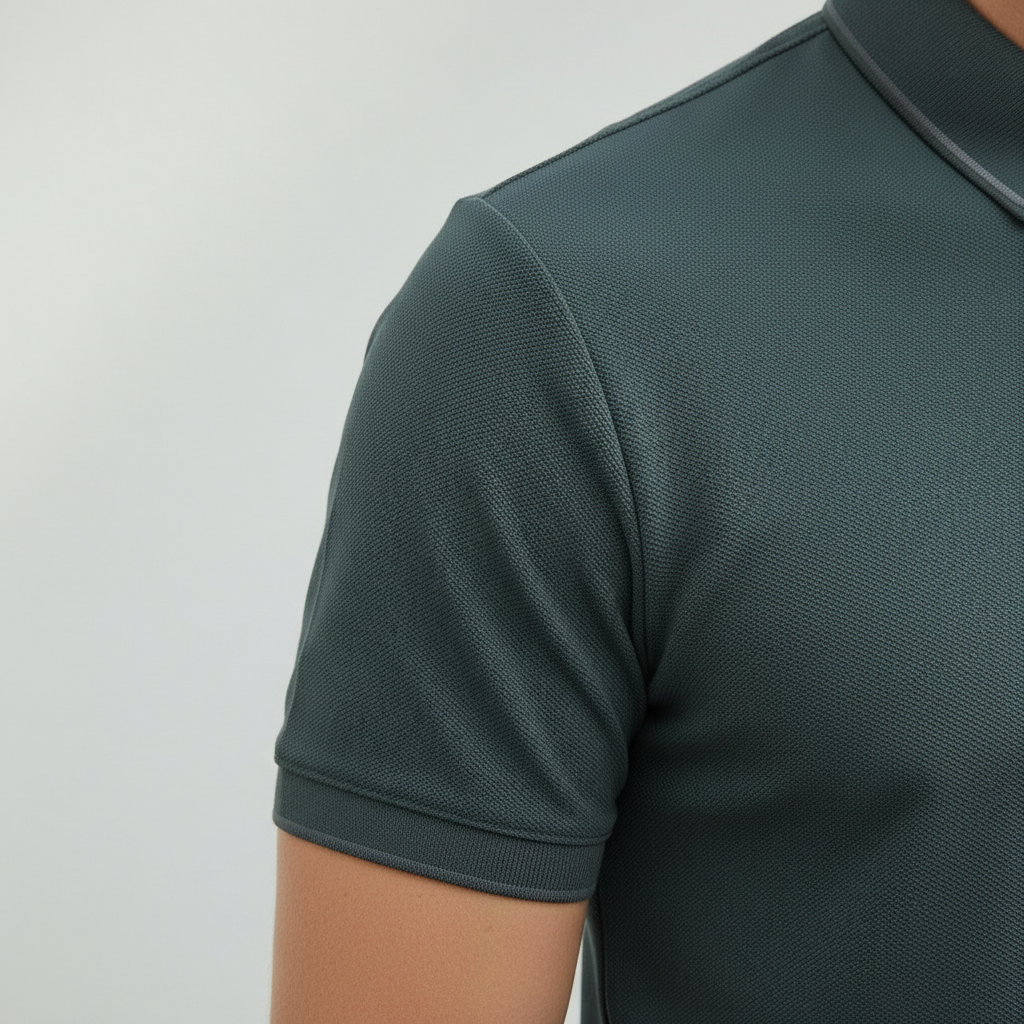 Polo Homme Manches Courtes Respirant