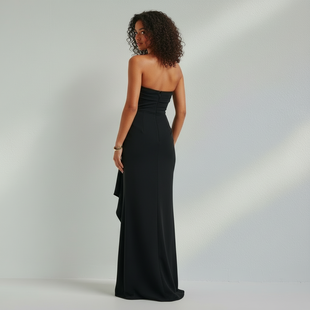 Robe Cocktail Femme Noire
