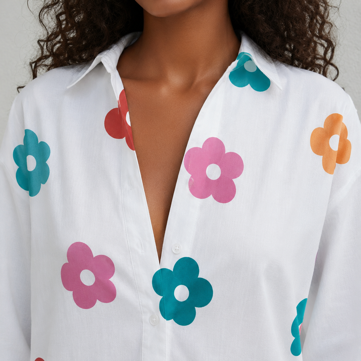Robe Femme Été Oversize | Boutonnée & Fendue