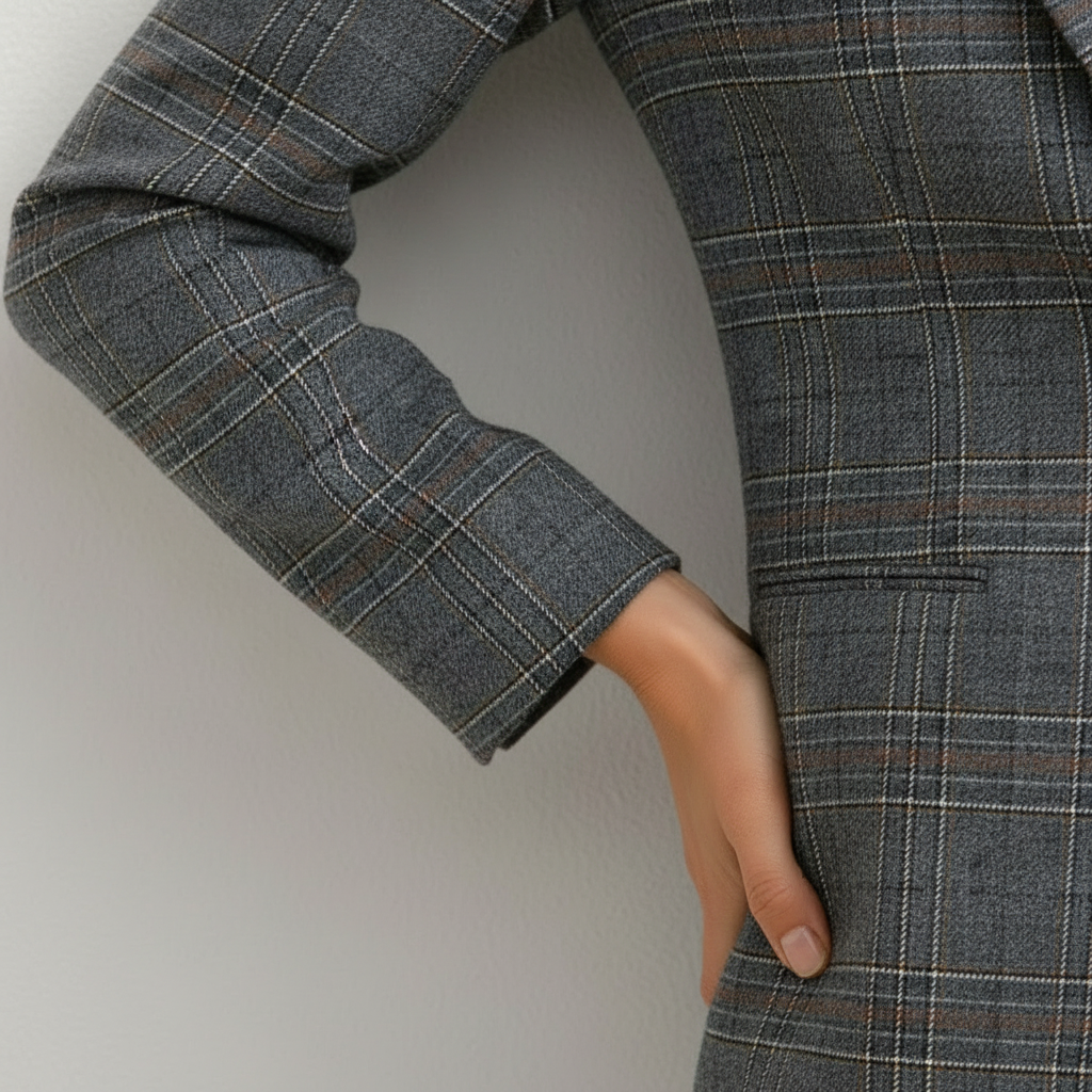 Blazer River Woods à carreaux – Taille 38 – Neuf avec étiquette